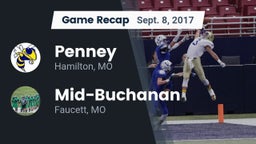Recap: Penney  vs. Mid-Buchanan  2017
