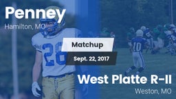 Matchup: Penney  vs. West Platte R-II  2017