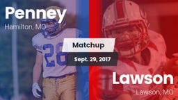 Matchup: Penney  vs. Lawson  2017