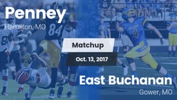 Matchup: Penney  vs. East Buchanan  2017