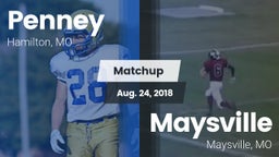 Matchup: Penney  vs. Maysville  2018