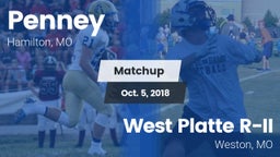 Matchup: Penney  vs. West Platte R-II  2018