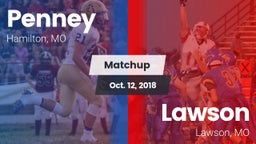 Matchup: Penney  vs. Lawson  2018