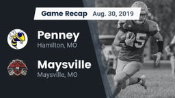 Recap: Penney  vs. Maysville  2019