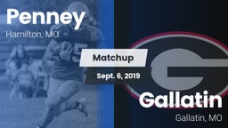 Matchup: Penney  vs. Gallatin  2019