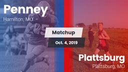 Matchup: Penney  vs. Plattsburg  2019