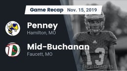 Recap: Penney  vs. Mid-Buchanan  2019
