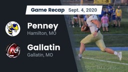 Recap: Penney  vs. Gallatin  2020