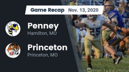 Recap: Penney  vs. Princeton  2020