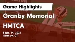 Granby Memorial  vs HMTCA Game Highlights - Sept. 14, 2021