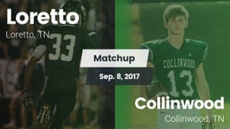 Matchup: Loretto  vs. Collinwood  2017