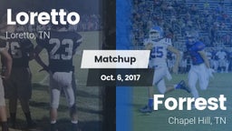 Matchup: Loretto  vs. Forrest  2017