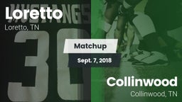 Matchup: Loretto  vs. Collinwood  2018