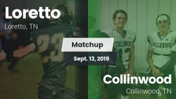 Matchup: Loretto  vs. Collinwood  2019