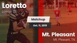 Matchup: Loretto  vs. Mt. Pleasant  2019