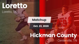 Matchup: Loretto  vs. Hickman County  2020