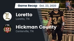 Recap: Loretto  vs. Hickman County  2020