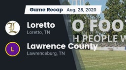 Recap: Loretto  vs. Lawrence County  2020