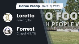 Recap: Loretto  vs. Forrest  2021