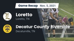 Recap: Loretto  vs. Decatur County Riverside  2021