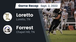 Recap: Loretto  vs. Forrest  2022