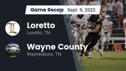 Recap: Loretto  vs. Wayne County  2022