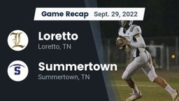 Recap: Loretto  vs. Summertown  2022