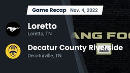 Recap: Loretto  vs. Decatur County Riverside  2022