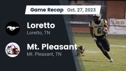 Recap: Loretto  vs. Mt. Pleasant  2023