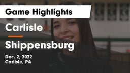 Carlisle  vs Shippensburg  Game Highlights - Dec. 2, 2022