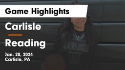 Carlisle  vs Reading  Game Highlights - Jan. 20, 2024