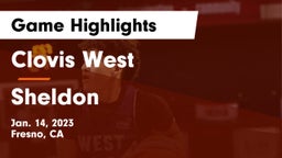 Clovis West  vs Sheldon  Game Highlights - Jan. 14, 2023