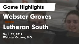 Webster Groves  vs Lutheran  South Game Highlights - Sept. 28, 2019