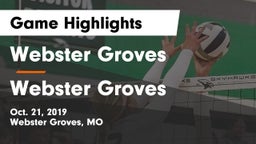 Webster Groves  vs Webster Groves  Game Highlights - Oct. 21, 2019