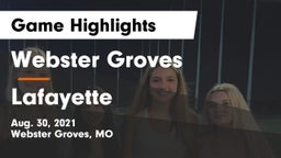 Webster Groves  vs Lafayette  Game Highlights - Aug. 30, 2021