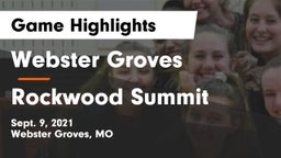 Webster Groves  vs Rockwood Summit  Game Highlights - Sept. 9, 2021