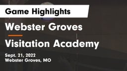 Webster Groves  vs Visitation Academy Game Highlights - Sept. 21, 2022