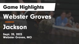 Webster Groves  vs Jackson  Game Highlights - Sept. 20, 2023