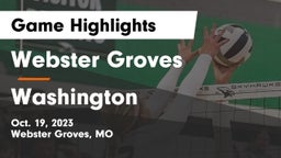 Webster Groves  vs Washington  Game Highlights - Oct. 19, 2023