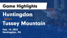 Huntingdon  vs Tussey Mountain  Game Highlights - Feb. 14, 2023