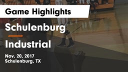 Schulenburg  vs Industrial  Game Highlights - Nov. 20, 2017