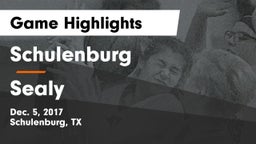 Schulenburg  vs Sealy  Game Highlights - Dec. 5, 2017