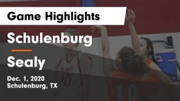 Schulenburg  vs Sealy  Game Highlights - Dec. 1, 2020