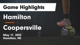 Hamilton  vs Coopersville  Game Highlights - May 17, 2023