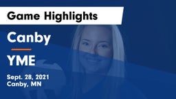 Canby  vs YME Game Highlights - Sept. 28, 2021