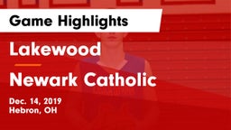 Lakewood  vs Newark Catholic  Game Highlights - Dec. 14, 2019