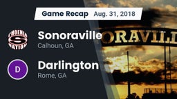 Recap: Sonoraville  vs. Darlington  2018