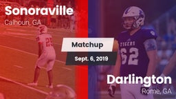 Matchup: Sonoraville High vs. Darlington  2019