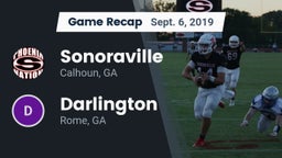 Recap: Sonoraville  vs. Darlington  2019