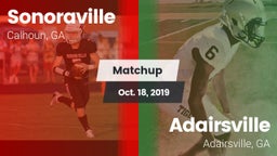 Matchup: Sonoraville High vs. Adairsville  2019